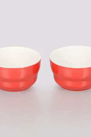 Meilleure Vente Set de 2 ramequins 'Tognana' rouge
